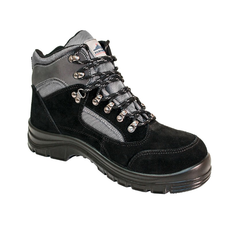 PORTWEST FW66 S3 STEELITE ALL WEATHER BLACK SAFETY HIKER BOOTS